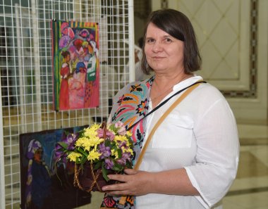 An exhibition of works by Polish artist Joanna Galecka opens in Ashgabat