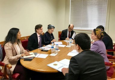 The Ombudsman of Turkmenistan held meetings with international partners