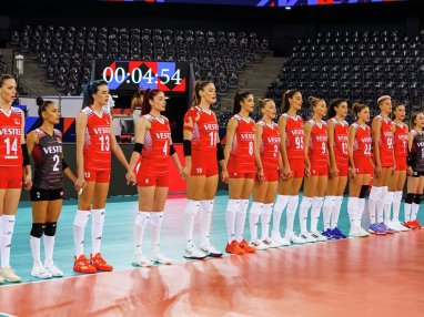 Волейболистки сборной Турции впервые в истории одержали победу на чемпионате Европы