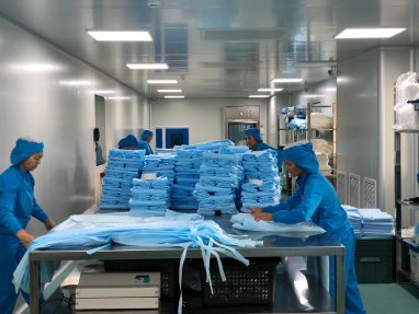 Бизнесмены Туркменистана и Казахстана договорились о поставках продукции для производства медицинской одежды
