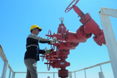 A new gas inflow was received in the Mary velayat of Turkmenistan at the Sherepli field