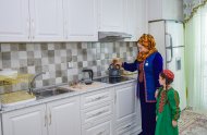 The opening of multi-apartment residential buildings took place in the Parakhat-7 residential area in Ashgabat