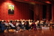 Photoreport: Magali Léger rehearsal before a concert in Ashgabat
