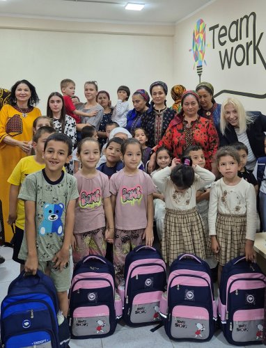 EU Delegation to Turkmenistan Donates School Supplies to Children with Disabilities