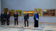 Photo report: Exhibition of artists from Mary velayat continues in Ashgabat