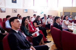 A participant from Turkmenistan spoke at the forum of finalists of the A.A. Gromyko competition
