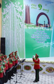 Honoring veterans of the Great Patriotic War took place in Ashgabat