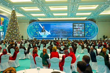 Turkmenistan has received international awards for its success in youth policy, transport and healthcare