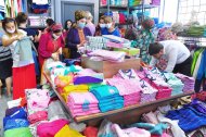 Photoreport from the opening of new textile stores in Ashgabat