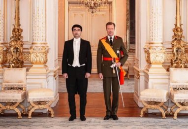 The Ambassador of Turkmenistan presented his credentials to the monarch of Luxembourg