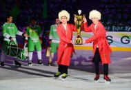 Фоторепортаж: «Несил» завоевал Кубок Президента Туркменистана-2019 по хоккею