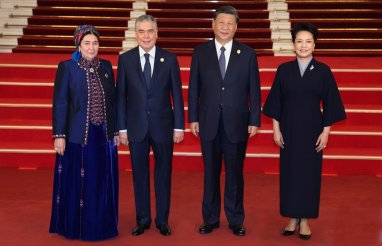 The National Leader of the Turkmen people met with the Chairman of the People's Republic of China in Beijing