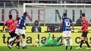 Inter defeated Milan and won the Italian football title ahead of schedule