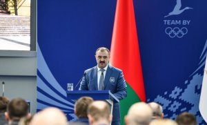 Виктор Лукашенко переизбран главой НОК Беларуси