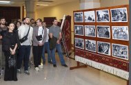 A delegation of Russian cultural figures visited the National Museum of Turkmen Carpets