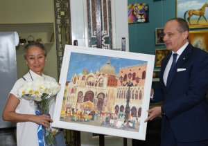 The exhibition “Izzat Klychev and Italy” opened in Ashgabat