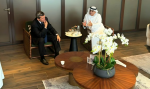 Türkmenistan Dışişleri Bakanı ile Dragon Oil temsilcisi arasında Dubai'de bir toplantı yapıldı