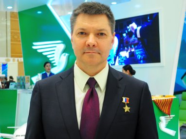 Oleg Kononenko Gurbanguly Berdimuhamedow bilen duşuşar