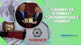 TÜRKSOY Bienali Türkmenistan'da düzenlendi