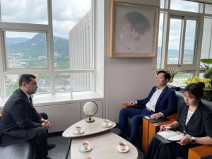 Türkmen ilçisi Koreýa Respublikasynyň Daşary işler ministrliginde kabul edildi