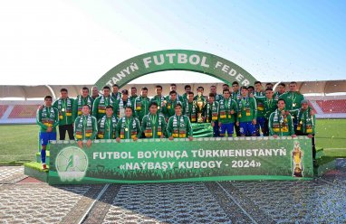 Arkadag defeated Ahal and won the Turkmenistan Football Super Cup for the first time in its history