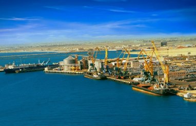 Aktau we Türkmenbaşy portlarynyň arasynda ýük daşamak soňky üç ýylda 50% ýokarlandy