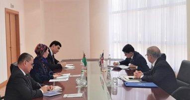 The Ministry of Foreign Affairs of Turkmenistan accepted copies of credentials from the Ambassador of the Dominican Republic