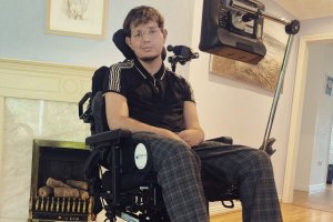 A British man with “locked-in syndrome” wrote a book using only eye movements