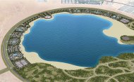 Проект застройки на берегу Золотого озера в северной части Ашхабада