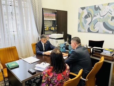 Посол Туркменистана в Бухаресте встретился с замминистра национального образования Румынии