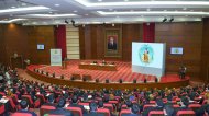 Türkmen diplomatlarynyň hünär baýramy mynasybetli Halkara gatnaşyklar institutynda 