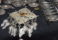 Exhibition of jewelry in the Main National Museum of Turkmenistan
