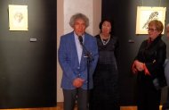 Фоторепортаж с открытия персональной выставки Бабасары Аннамурадова в Москве