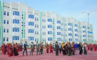 Photoreport from the opening ceremony of a residential building for law enforcement officers in Anew