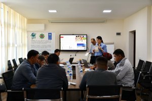 In the east of Turkmenistan, UNDP conducted a practical seminar on water resources in agriculture