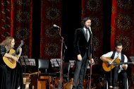 Photo report: Concert of the Romanian group Zamfirescu Trio and vocalist Adrian Nour in Ashgabat