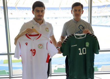 The national team of Turkmenistan will play in green uniforms in the first match of the CAFA Nations Cup