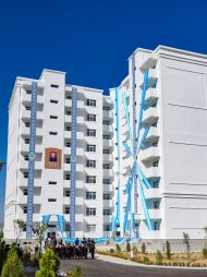 The opening of multi-apartment residential buildings took place in the Parakhat-7 residential area in Ashgabat