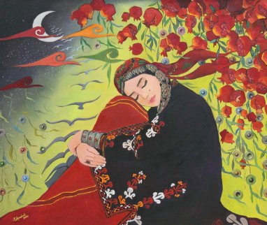 An art exhibition-competition opened in Ashgabat on the occasion of International Women's Day