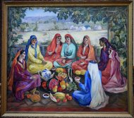В Ашхабаде открылась художественная выставка «Краски - поэзия эпохи» 
