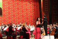 Фоторепортаж: Совместный туркмено-турецкий концерт в честь Дня Турции в Ашхабаде 