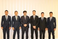 Photo report: Meeting of representatives of the national teams of Turkmenistan and DPR Korea before the match of WCQ 2022