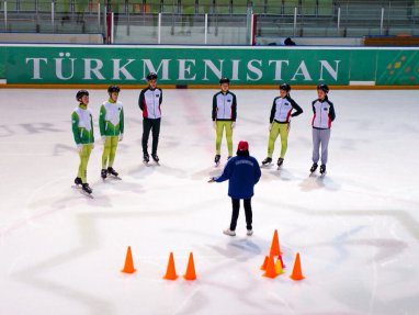 The national team of Turkmenistan is finishing preparations for the II Winter Games “Children of Asia” -2023 in Kuzbass