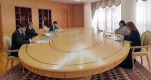 A meeting was held at the Ministry of Foreign Affairs of Turkmenistan with the new head of the UNICEF office