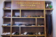 New models of shoes from Röwşen at the UIET exhibition