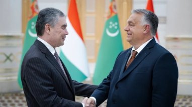 Гурбангулы Бердымухамедов провёл переговоры с Премьер-министром Венгрии Виктором Орбаном
