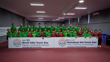 Ashgabat celebrates International Table Tennis Day