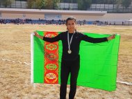 Фоторепортаж: Туркменские спортсмены приняли участие в открытом чемпионате Узбекистана по лёгкой атлетике