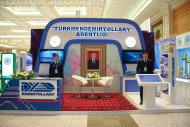 Türkmenistanyň Garaşsyzlygynyň 30 ýyllygyna bagyşlanan sergiden fotoreportaž