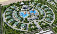 Development project of the Golden Lake in the northern part of Ashgabat